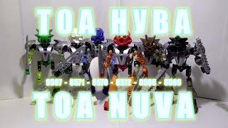 Обзор на BIONICLE - Тоа Нува (8566, 8567, 8568, 8570, 8571, 8572)