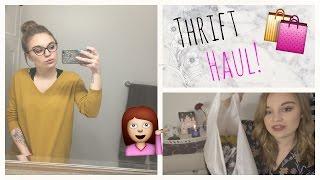 Thrift HAUL! American Eagle, Zara and more! -Lauren Dawn