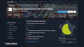 Yeni Gimat Gayrimenkul Yatırım Ortaklığı hisse analizi / YGGYO hisse yorumu #yggyo