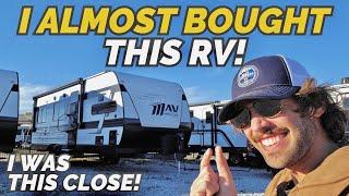 I was THIS close to buying this RV! It’s an awesome toy hauler! 2025 Grand Design Momentum 24MAV