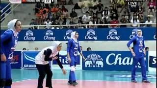 Martin Varamin(IRI) - Thong Tin(VIE) Asian Women's Club Volleyball Championship 2014