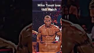 Mike tyson lost this match but... #boxing #miketyson #evanderholyfield