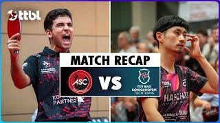 GRÜNWETTERSBACH vs. BAD KÖNIGSHOFEN (Tischtennis Bundesliga Recap) | 2024 Matchday 7