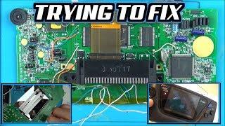 Trying to Install LCD Upgrade on a SEGA GAME GEAR ( McWill )