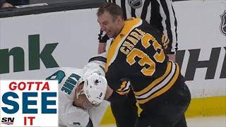 GOTTA SEE IT: Zdeno Chara Feeds Evander Kane Fists During Huge Tilt After Getting Jumped