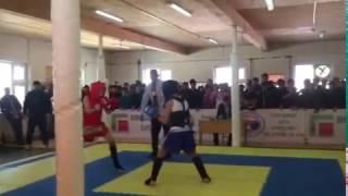 Амирхан "БЮРС" в Ушу-саньда...
