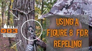 Repeling With A Figure 8! Safe, Simple, And Inexpensive!