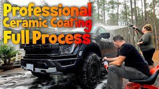 Professional Ceramic Coating Application Gtechniq CSU / Exterior Detail / 2022 Ford Raptor