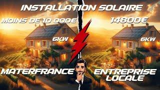 kit 6 kw Solaire moins de 10 000 euros ! on a mené l'enquête , La fin des arnaques !