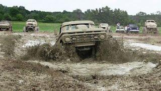 Loud And Obnoxious Getting In Deep At Red Barn Customs Mud Bog 2016