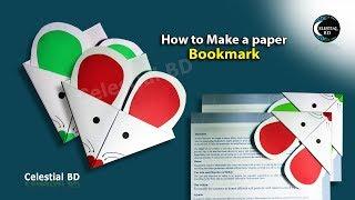 How to make mice corner bookmark || mice corner bookmarks || mouse corner bookmark