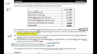 CMA (𝐂𝐀𝐅-𝟑) CH-13 I TARGET COSTING with Learning Curve I LECTURE-03