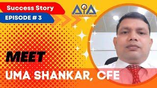 Meet Uma Shankar CFE | Certified Fraud Examiner