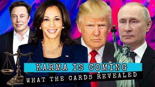 Donald Trump  Kamala Harris Elon Musk & Putin Tarot Reading The Race Continues