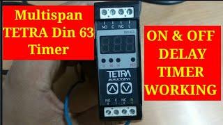 MULTISPAN DIN 63 TIMER