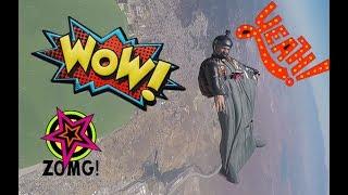 Squirrel ATC wingsuit back fly practice- crazy fun! GoPro 2017 6 17  flight #150