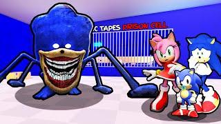 SONIC FAMILY ESCAPE SHIN SONIC TAPES PRISON RUN IN ROBLOX