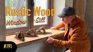 Chunky Rustic Wood Window Ledge | #191