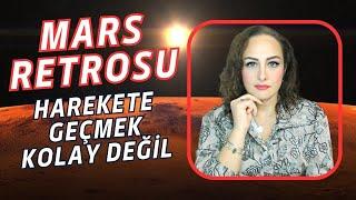 Mars Retrosunda Yatırım Araçları, İlişki ve Sağlık Konularının Durumu