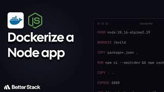 Docker with Node.js: Build, Run, and Manage Containers