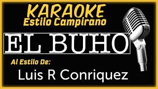 El Buho - KARAOKE - Estilo Campirano