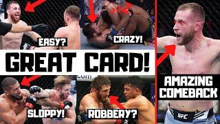 UFC Vegas 71 Event Recap Yan vs Dvalishvili Full Card Reaction & Breakdown