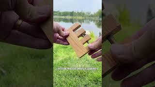 How to remove the bolts from the wooden block? #iq #puzzle #iqtes