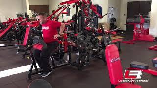 Legend Fitness LeverEDGE Seated Tricep Press Short Showroom Demo