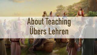 20.10.2024 - About Teaching / Übers Lehren