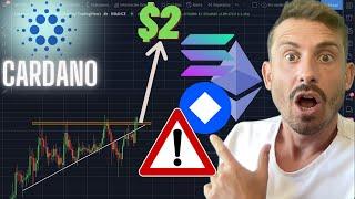 WARNING!!! CARDANO HUGE MOVE ON THE WAY!!! (Ethereum, Solana, Waves TA!!!)