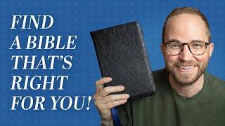 FIND A BIBLE (new feature) with Bible Review Blog!