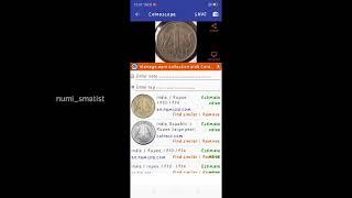 Coinoscope is a visual search engine for coins/numi_smatist(history lover)