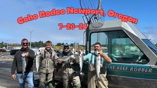 7-20-24 First Coho Trip Of 2024! Newport, Oregon  #coho #pacificocean #oregon