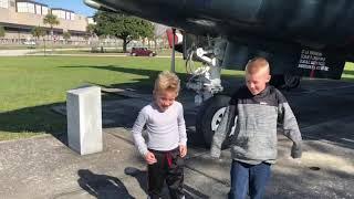 Exploring Vintage US Navy Aircraft NAS Jax Jacksonville, Fl