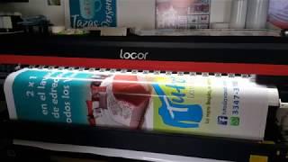 Plotter Locor Easy jet 1.8 impresión de Banners