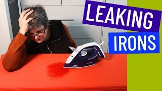   LEAKING IRON? - 8 WAYS TO PREVENT WATER LEAKING FROM YOUR STEAM IRON