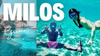 Best Way To Explore Milos? Beach Boating Adventures! [Greece Vlog Part 4]