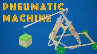 Young Engineers: Pneumatic Machine - Build a DIY Air Pressure Powered STEM Project for Kids