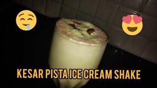 kesar pista icecream shake 