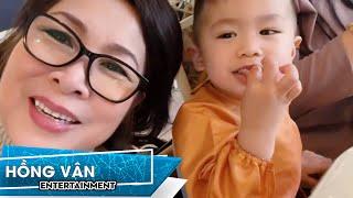 Hồng Vân cùng cháu Ngoại đi ăn ở nhà hàng Việt Nam ! | Hồng Vân Vlog