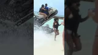 Jet Ski Fails: PWC crashes and ejects female passenger - don’t let this happen to you