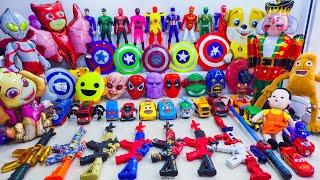 Marvel's Spider-Man series Unboxing, Spider-Man action dolls, glowing Spider-Man electric toy gun