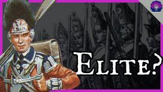 Were Guards Regiments "Elite" in the 18th Century?