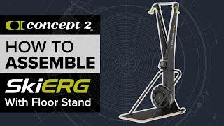 How to Assemble a Concept2 SkiErg and Mount on a Floor Stand