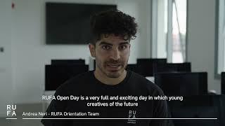 RUFA Open Day a Milano - Settembre 2024