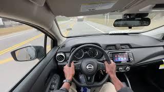 2024 Nissan Versa S POV Test Drive-Is This 1.6 Liter 4 Cylinder Trash?