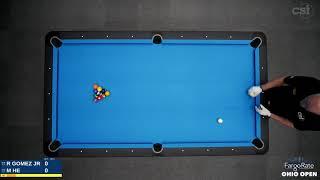 FINAL 10-BALL ▸ R.GOMEZ vs M.HE ▸ 2021 FargoRate Ohio Open