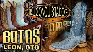 Botas EL CONQUISTADOR en Leon Guanajuato Fabricante directo de León Guanajuato Mexico #exotic #piel