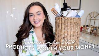 EMPTIES 2024: Summer 2024 Products I've Used Up + Are they worth the money?!