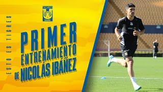  ¡El primer entrenamiento de Nico Ibáñez como Tigre! 